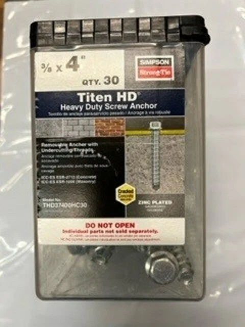 simpson strong tie cement anchors