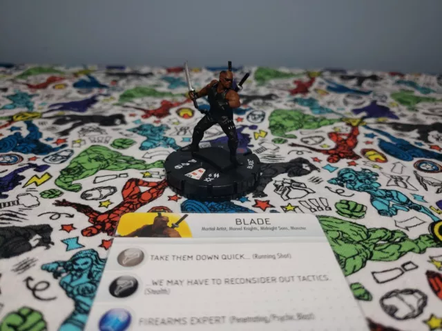 Blade #207 Amazing Spider-Man Gravity Feed Marvel Heroclix with Card