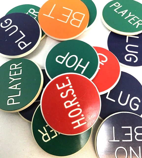 1.25" Casino Lammers Lot Of 50 (Your Choice Lammer Variations)~New~:E
