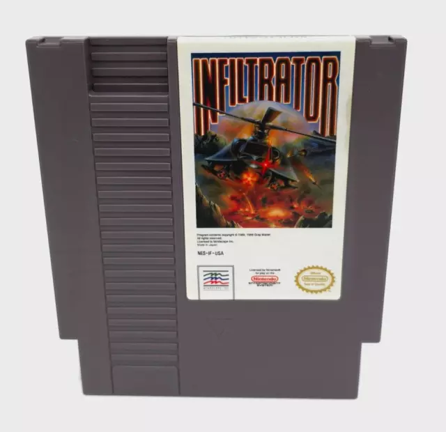 Infiltrator Nintendo NES-Cartridge USA