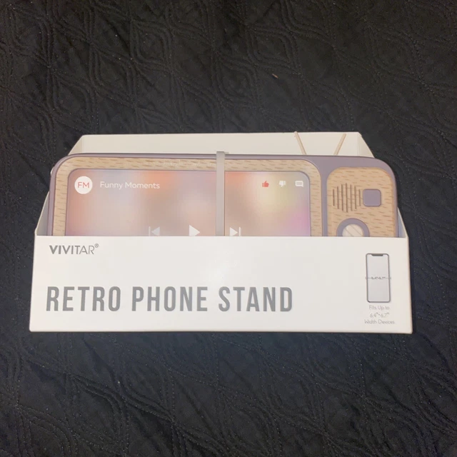 TARGET 2023 BULLSEYE Playground Retro TV Phone Stand Holder Purple 25.