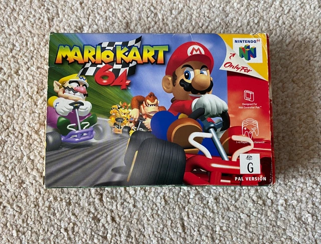 Mario Kart 64  *RARE AUS PAL Version* N64 Nintendo 64 - Boxed & Complete CIB