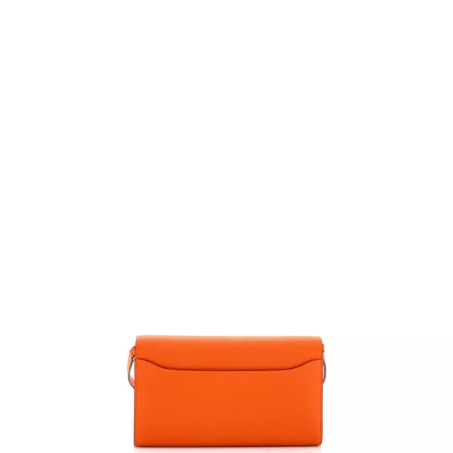 HERMES CONSTANCE TO Go Wallet Epsom Orange $8,167.30 - PicClick