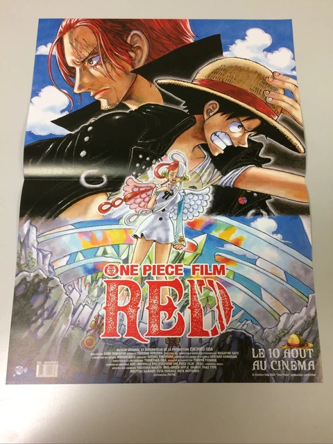 Film Rid AFFICHE ONE PIECE film Red EUR 15,00 - PicClick FR