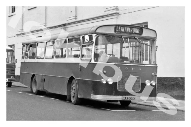 Bus Photograph CORVEDALE Ludlow GAX 606C