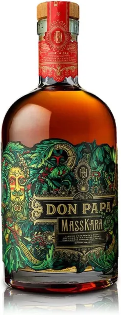 Don Papa Masskara, Rum 40% vol. 0,7l, limitiert, Herkunft Philippinen, Maskara