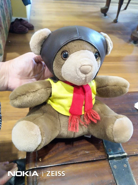 Pilot AVIATOR Teddy BEAR Plush SOFT TOY Stuffed TOMFOOLERY Australia