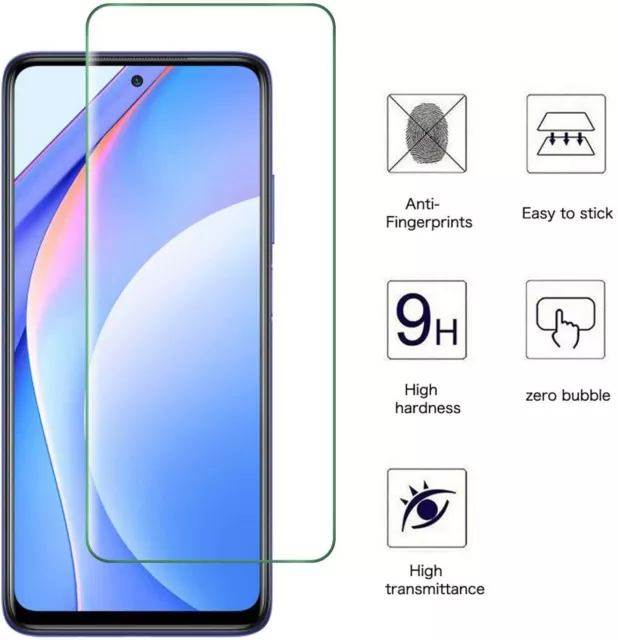 Schutzglas Glasfolie für Xiaomi Mi 10T Lite 5G Display Schutz Panzerfolie 9H