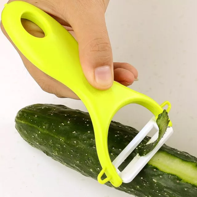 Useful Ultra Sharp Fruit Vegetable Kitchen Ceramic Cutlery Peeler Knives