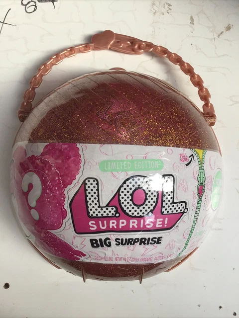 LOL Big Surprise Gold Glitter Ball L.O.L. Surprise! Doll 50 Surprises Inside NEW