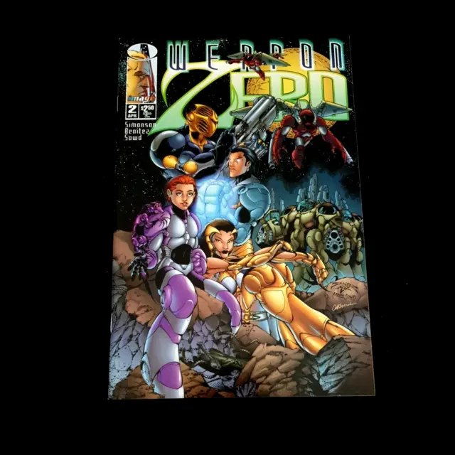 Image Comics Weapon Zero 2 April 1995 Simonson Benitez Cabrera Silvestri Sowd