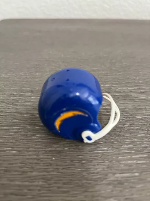 OPI Vintage 1980s San Diego Chargers NFL Mini Gumball Football Helmet