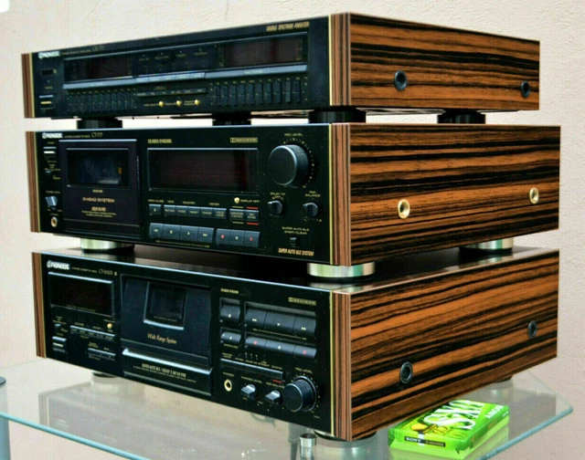 Panneaux Bois Côté Platine – Pour Pioneer CT-S920S – Design Urushi – Neuf