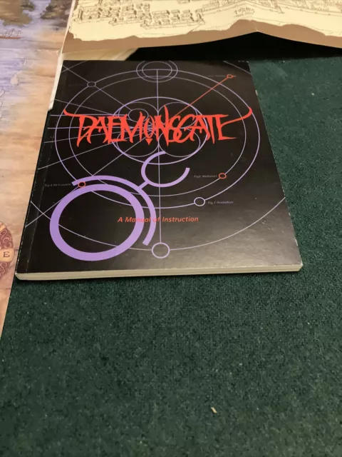 Daemonsgate Manual of Instruction with World and Town Maps