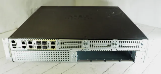 Cisco ISR4451-X/K9 V06 4400 Series Integrated Services Router w/ 2x 450W PSUs