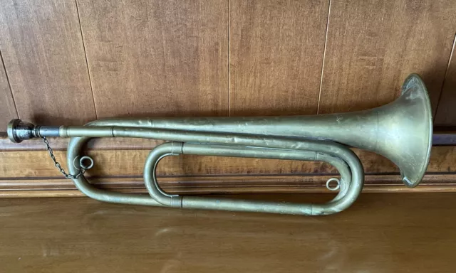 Vtg BSA Conn Brass Licensed Official Bugle Boy Scouts of America 15” Mouthpiece