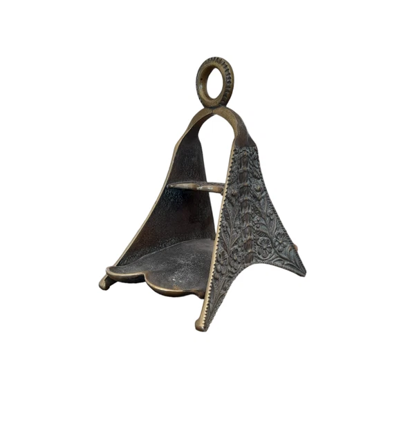 Etriers ottomans anciens en bronze du Moyen-Orient