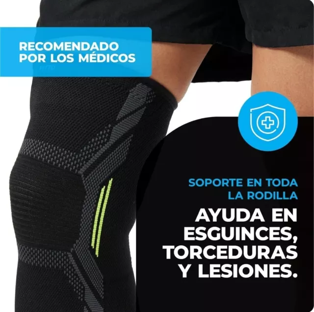 Rodilleras de compresión para meniscos y ligamentos