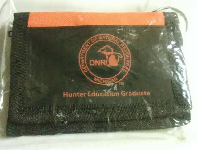 DNR of Michigan Hunter Education Graduate ID & License Holder
