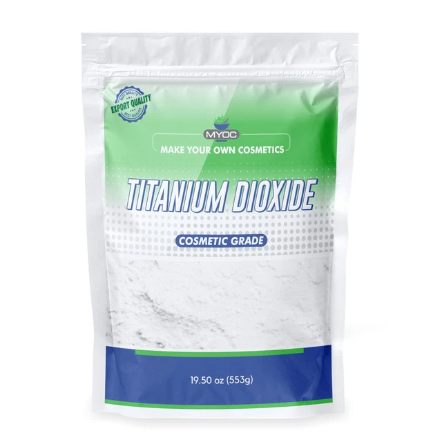 Titanium Dioxide Powder - {1.2lb}, Cosmetic Grade