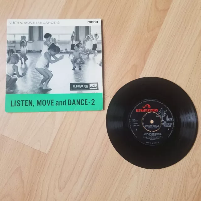 Vera Gray ‎– Listen, Move And Dance 2 - 7" Mono Vinyl Record Classical 7EG 8728