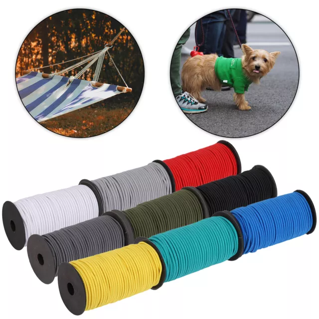 Cuerda Elástica Corbata Abajo de Colores Varios Longitud Redondo 4mm