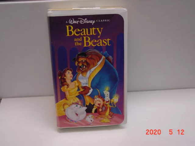 Walt Disney's "BEAUTY and the BEAST"{VHS 1992} BLACK DIAMOND The Classics!