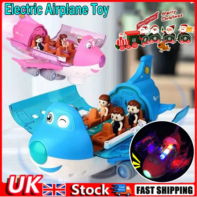 CHILDREN'S STUNT ELECTRIC Airplane Toy With Light Effect Rotating