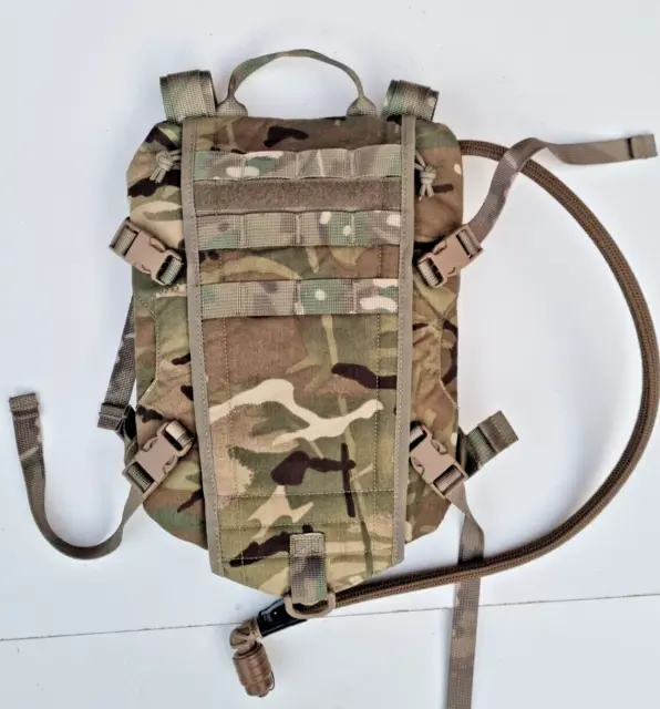 British Army Latest Issue Virtus MTP Rider 3L Hydration Pack Used
