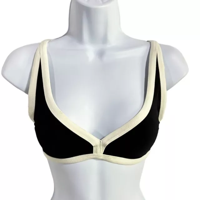 LISA Marie Fernandez Crepe Swimsuit Top Size 1 (XS 2-4) - NWT