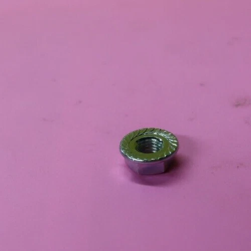 1/4"-20 Grade 5 Serrated Flange Whiz Lock Nuts Coarse Thread Zinc (25)