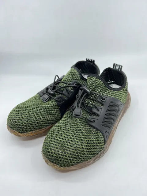 Adidas 3 Die Weltmarke Green Mesh Steel Toe Shoe Euro 39 (Mens 6.5/Women’s 7.5)
