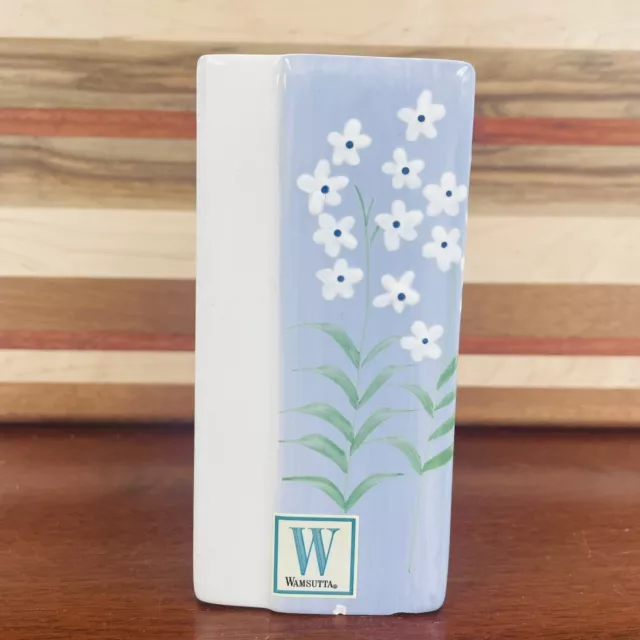 Wamsutta Hand Painted Floral Toothbrush Holder