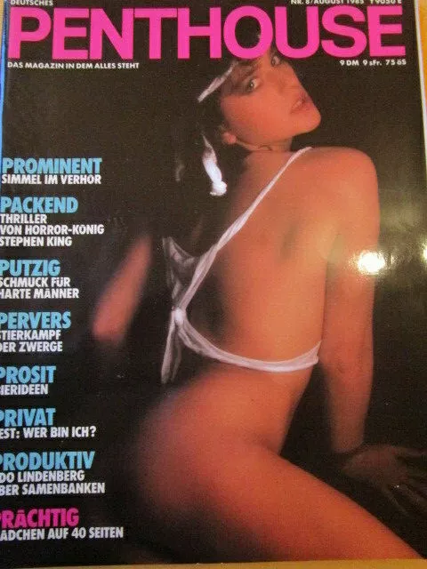 Penthouse Nr. 8 August 1985 - Das Magazin in dem alles steht