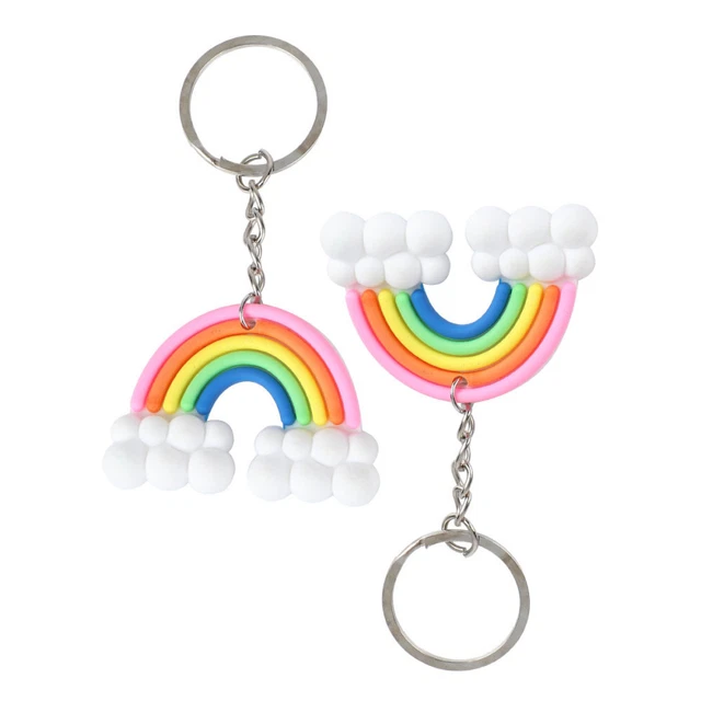 2 Pcs Car Keyring Holder Hanging Pendant Keychains Car Keys Keychain Bags
