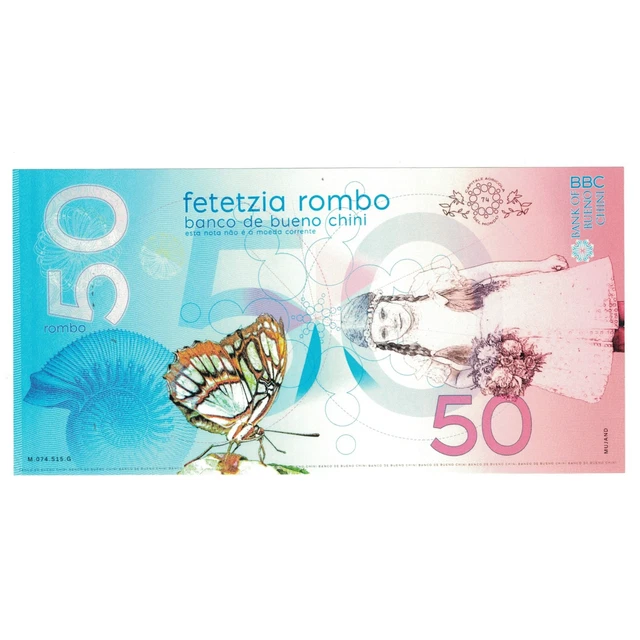 [#243654] Billet, Espagne, Billet Touristique, 2020, 50 ROMBO BANCO DE BUENO CHI