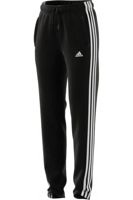 Adidas Pantalone Tuta Junior Essentials 3-Stripes  -  (Nero/Bianco)
