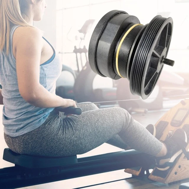 Aymzbd Rudergerät Federbox Ersatzteil - Gurtband Zugstufendämpfer 9x12,7cm