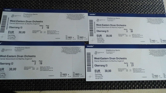 konzert tickets berlin Waldbühne 19.08.2023