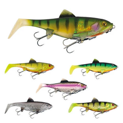 Fox Rage Replicant Shallow Rubber Fish 18cm 65g Artificial Lure Soft Bait Asp