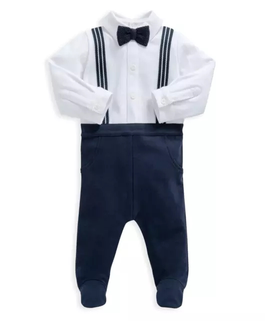 Mamas & Papas Baby Boy Suit Bodysuit 6-9 Months BRAND NEW  Baby Clothing