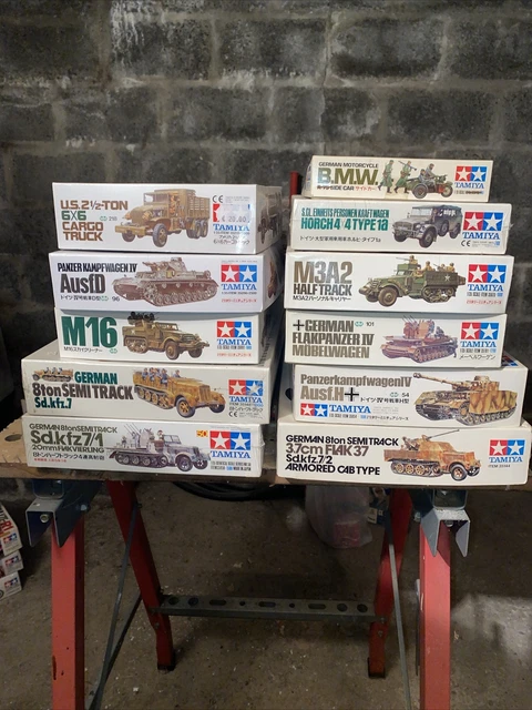 Figurines Résine 1/35 Camion & Équipages - 6 Soldats Non Peints, Maquette Militaria