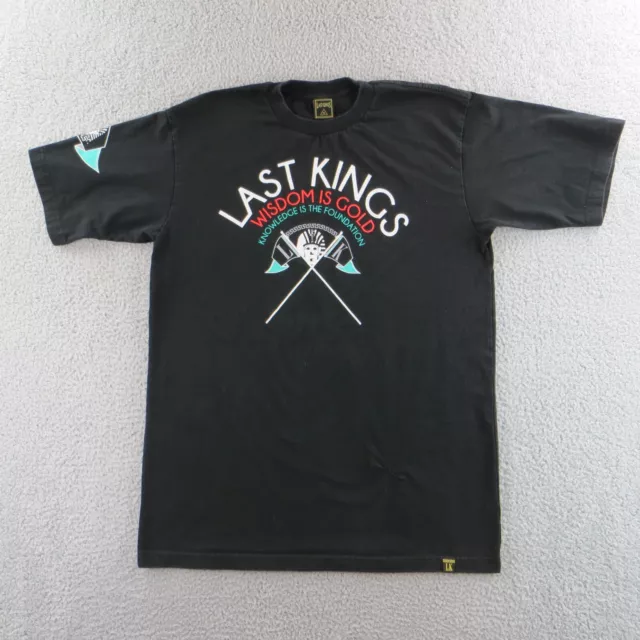 Last Kings Shirt Adult XL Black Short Sleeve Graphic Tee USA Made Tyga Mens