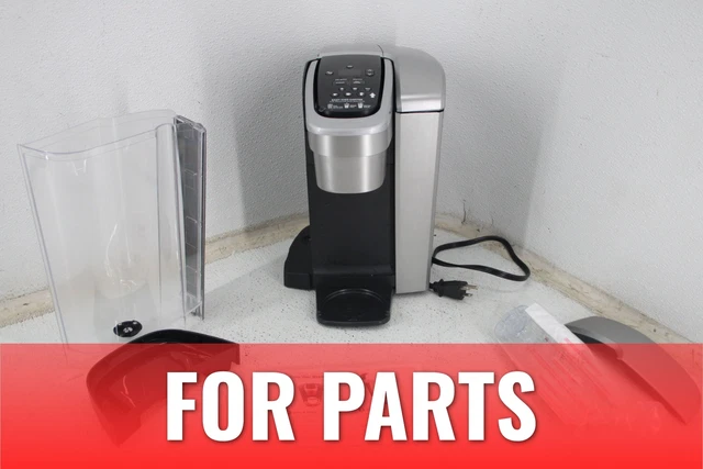 FOR PARTS Keurig K Elite K90 Brushed Slate Single Serve K Cup Pod Coffee Maker
