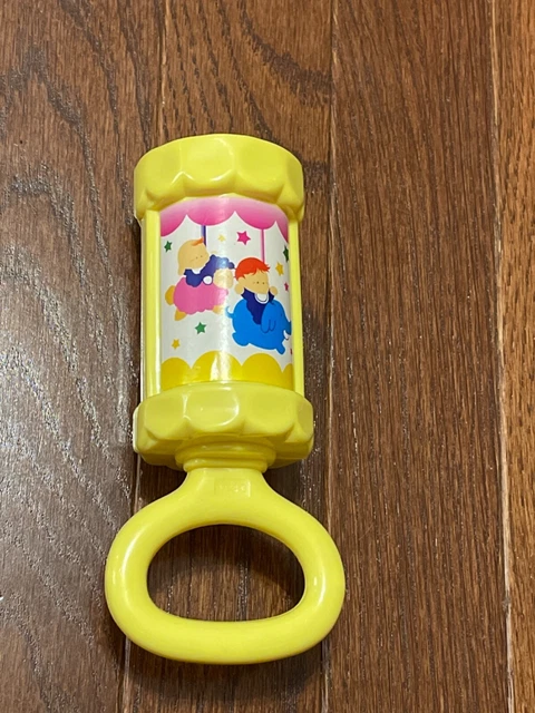 Baby King Baby Chime Rattle Toddler Kids Yellow Toy