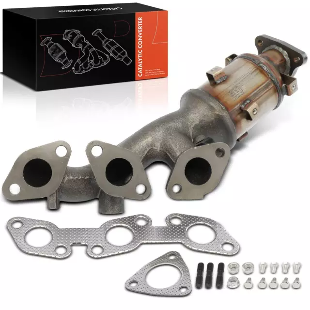 Left Catalytic Converter w/ Exhaust Manifold for Nissan Frontier Nissan Xterra