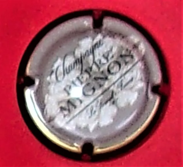 capsule de champagne  MIGNON-pierre  n°  135f cote 8