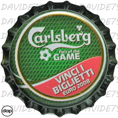 00351 TAPPO CORONA CROWN CAP CHAPA KRONKORKEN CAPSULE BIRRA CARLSBERG 
