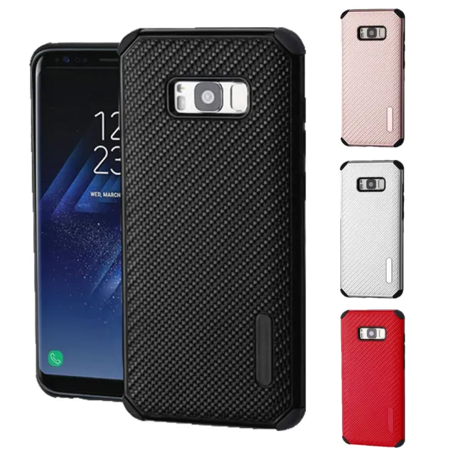 Ultra Slim Dual Layer Case Anti-Shock Cover for Samsung Galaxy S8 / S8 Plus