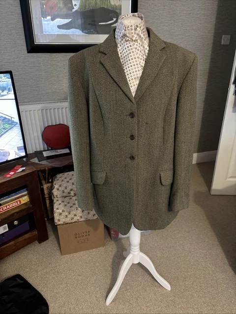 Veste De Chasse/piratage Femme Caldene Derby Tweed Taille 42 - Très Bon état Occasion